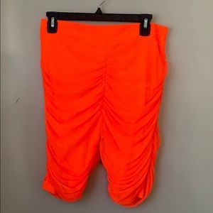 NEON biker shorts (NEVER WORN)